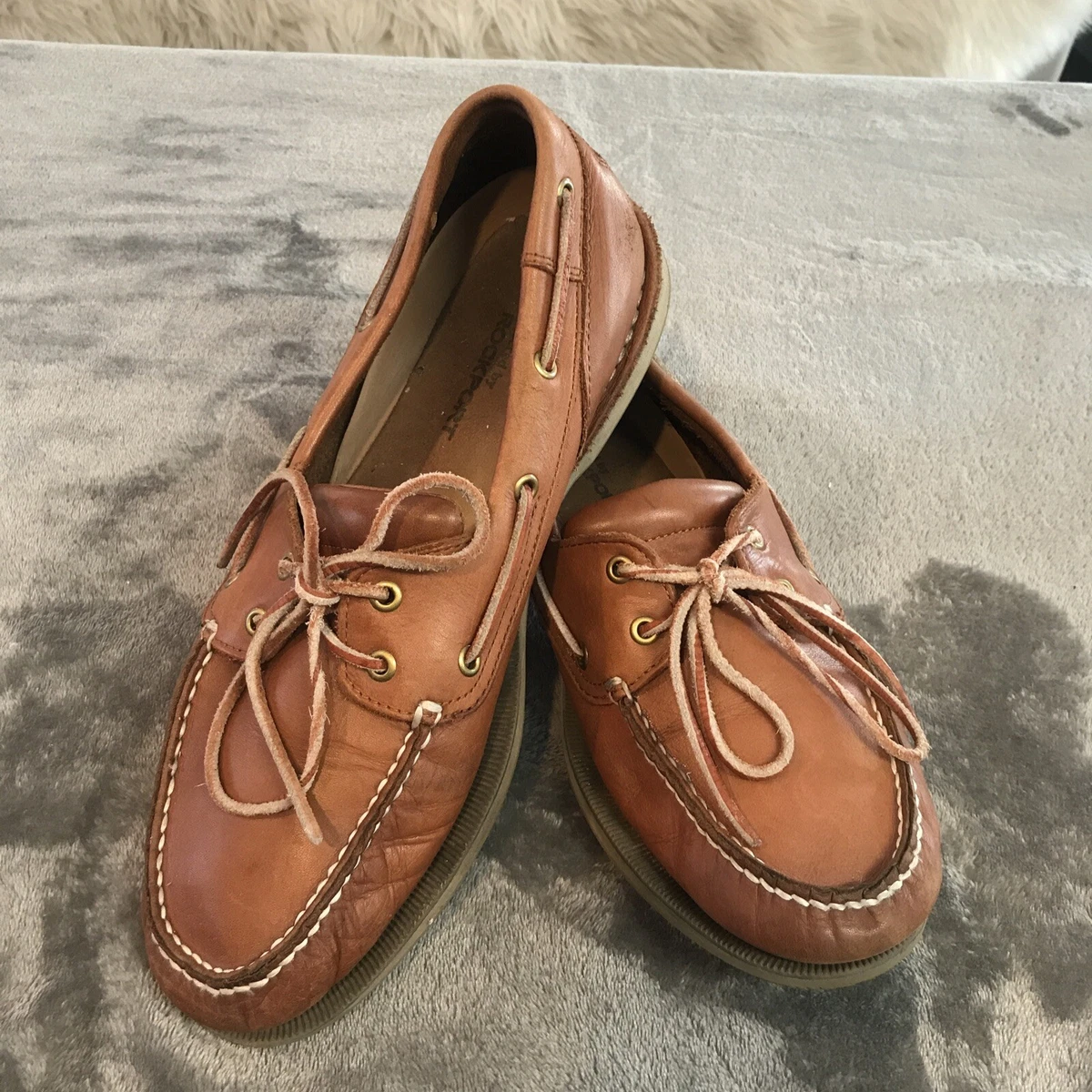 rockport perth boat shoes uk