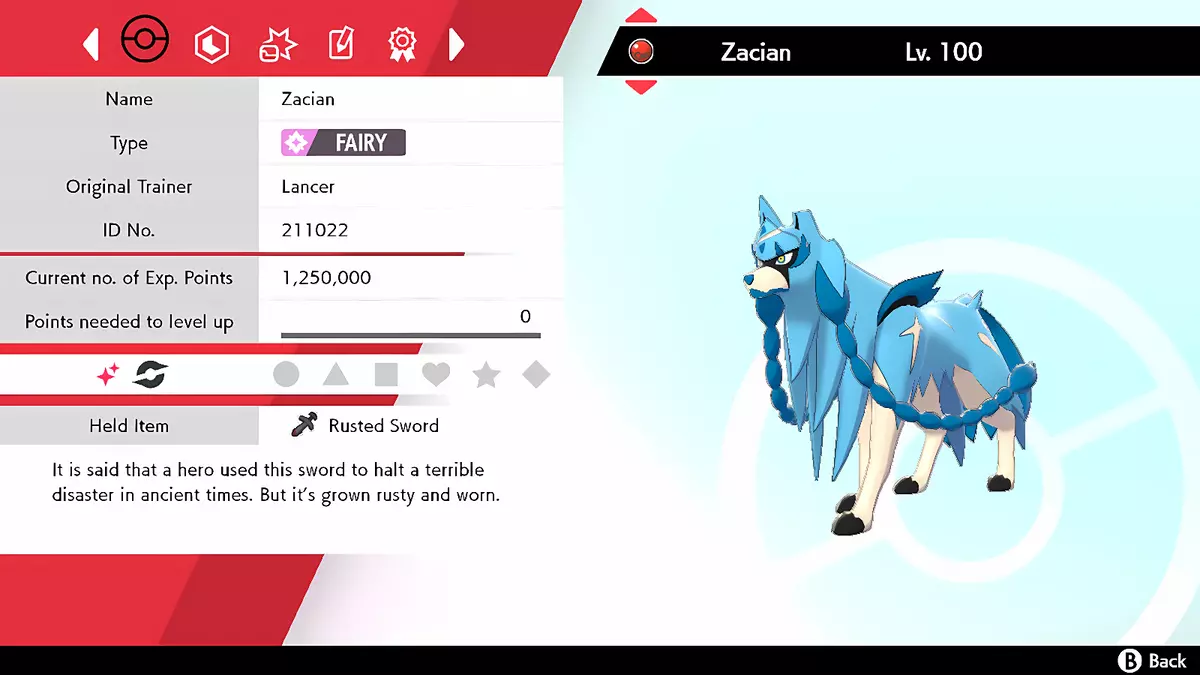 ✨ Shiny Zacian ✨ Pokemon Sword and Shield Perfect 6IV Event 🚀FAST TRADE🚀