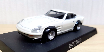 1/64 Aoshima Grachan 7 Nissan Fairlady Z 240ZG WHITE diecast car
