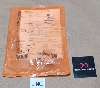 *NEW* IFM Efector O6P-FPKG/AS/3P Retro-Reflective Sensor O6P202 + Warranty! 