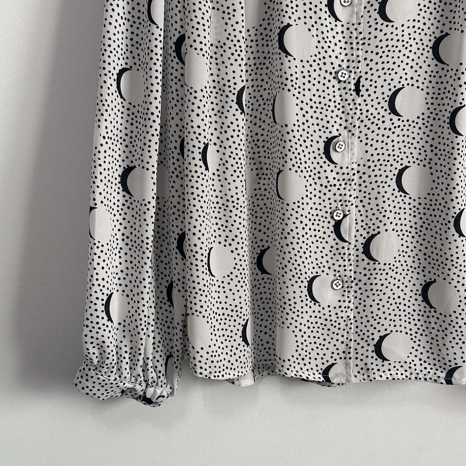 Cabi Eclipse Blouse S #4340 Button Front Long Sle… - image 4