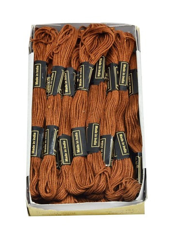 Polyester Cotton Thread Skein Embroidery Floss Threads Art & Crafts 25 Pcs - Picture 21 of 36