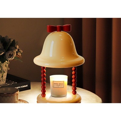 Aromatherapy bow no fire atmosphere candle melting bedroom bedside table lamp