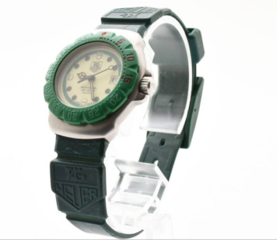 Tag Heuer Formula 1 WA1412 Quarz Damen Edelstahl Uhr Silikonarmband