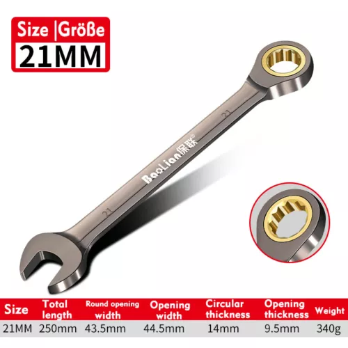 6mm - 32mm Ratschen-Ringmaulschlüssel Ratschenschlüssel Knarrenschlüssel SW - Bild 23 von 58