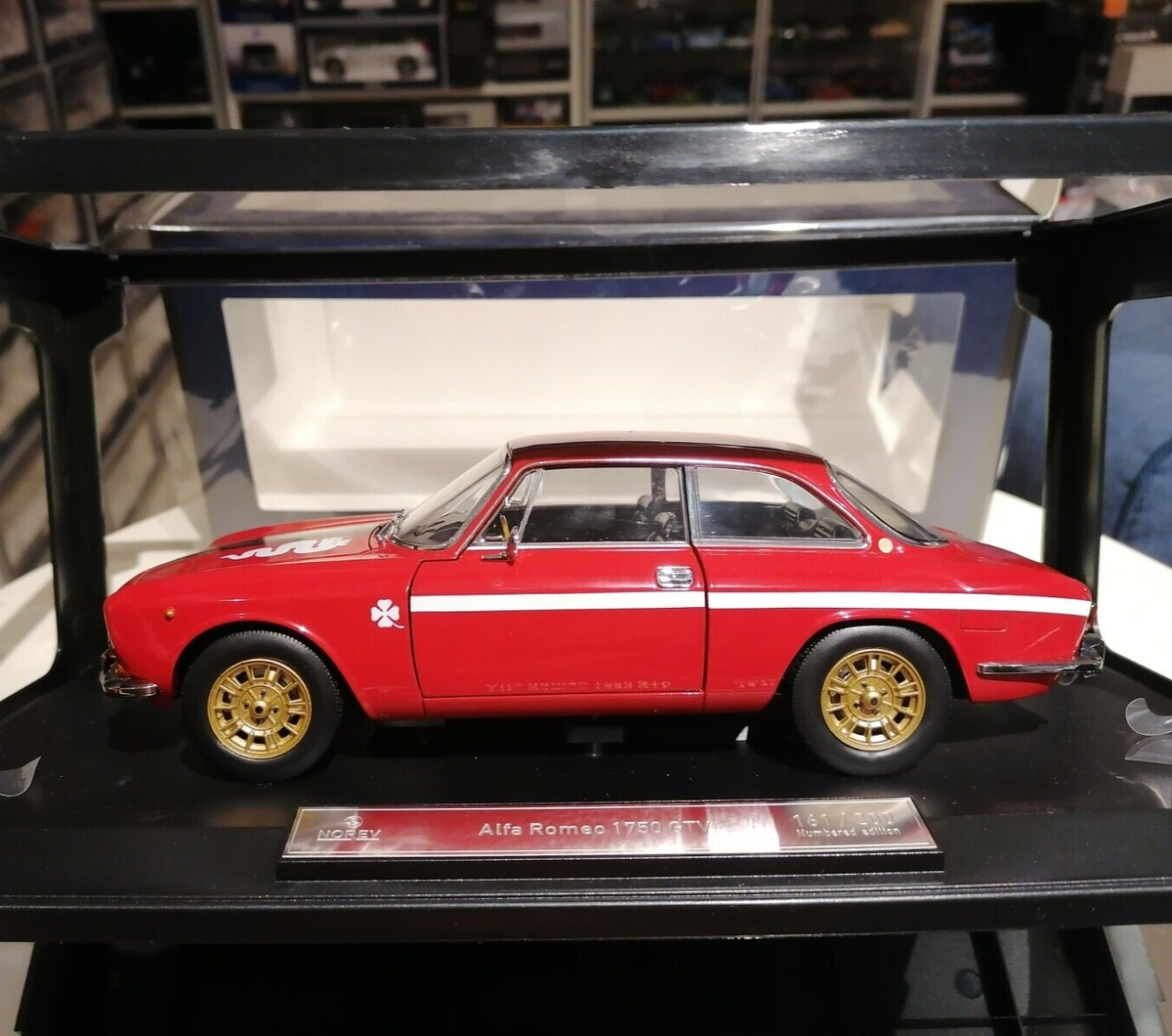 Norev 1/18 Alfa Romeo 1750 GTV 1970 Limited 200 pieces MINT with