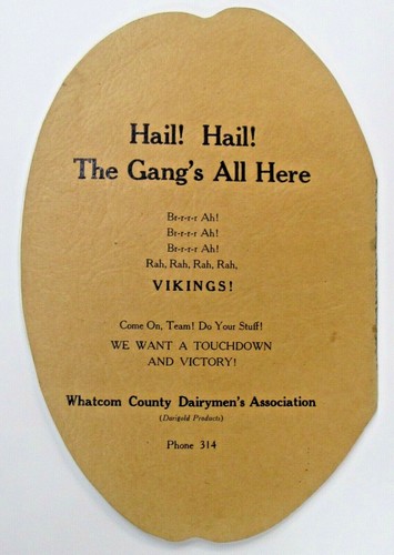 1927 BELLINGHAM NORMAL Western Wash. v ELLENSBURG NORM. Central football program - 第 8/9 張圖片