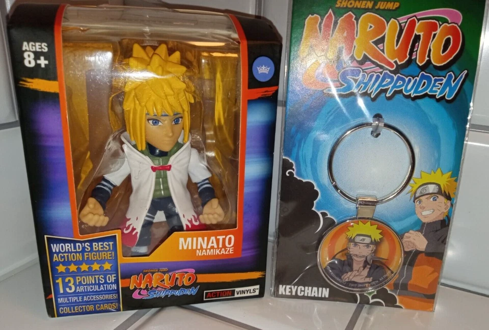 Loyal Subjects Naruto Shippuden Minato Namikaze Articulated Action Vinyl +BONUS - Image 4 of 4