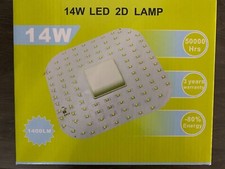 2D 14w ( 28w 2D ) LED 2pin 4500k cool white lamp retro fit 