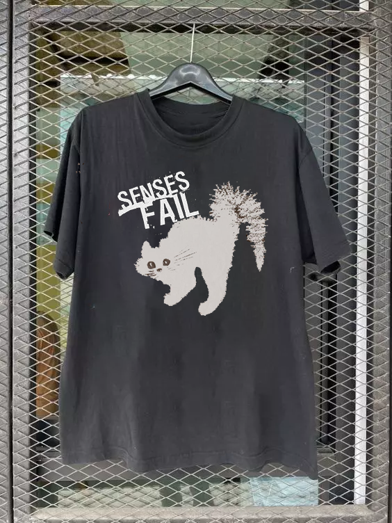 Rare Senses Fail Band Cat Tour Unisex T-Shirt Gift For Fans Sizes S to 5XL QT240