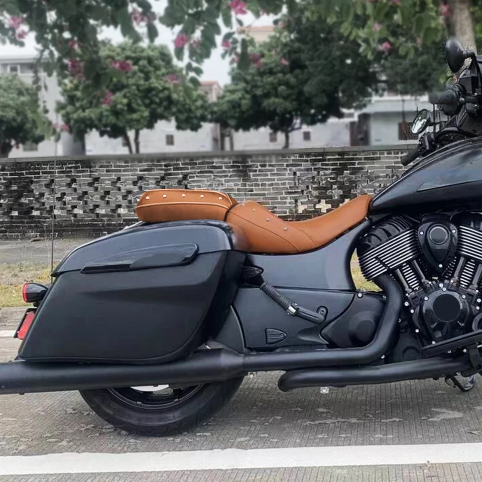 Asiento de pasajero Desert Tan apto para Indian Chief Vintage Chieftain 2014-23 Foto 3 de 4