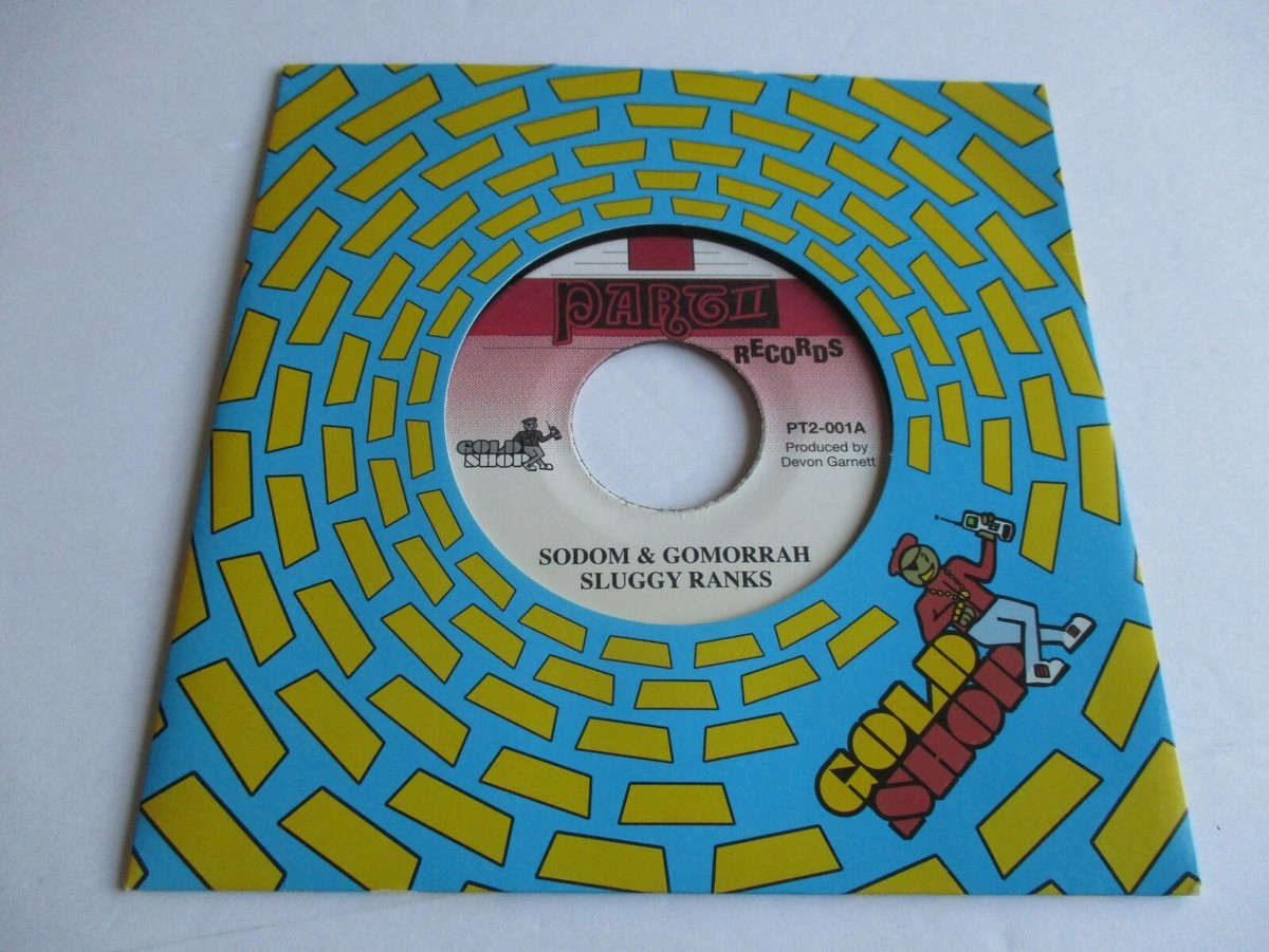 SLUGGY RANKS Sodom & Gomorrah / Version Vinyl 7