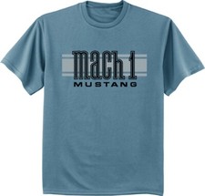 Mens T-shirt Ford Mustang Mach 1 Ford Racing Shirt Mens Graphic Tees