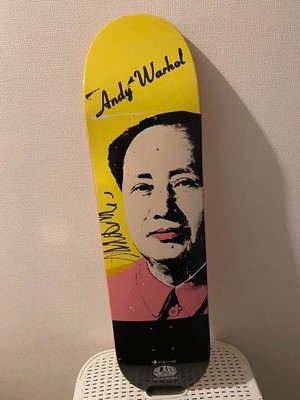 Skateboard Steve Berra model Andy Warhol Sporting Goods Used Mint 