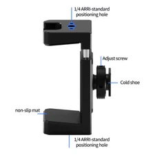 Universal Power Bank Holder with Cold Shoe For Camera Cage Mobile Phone Bracket