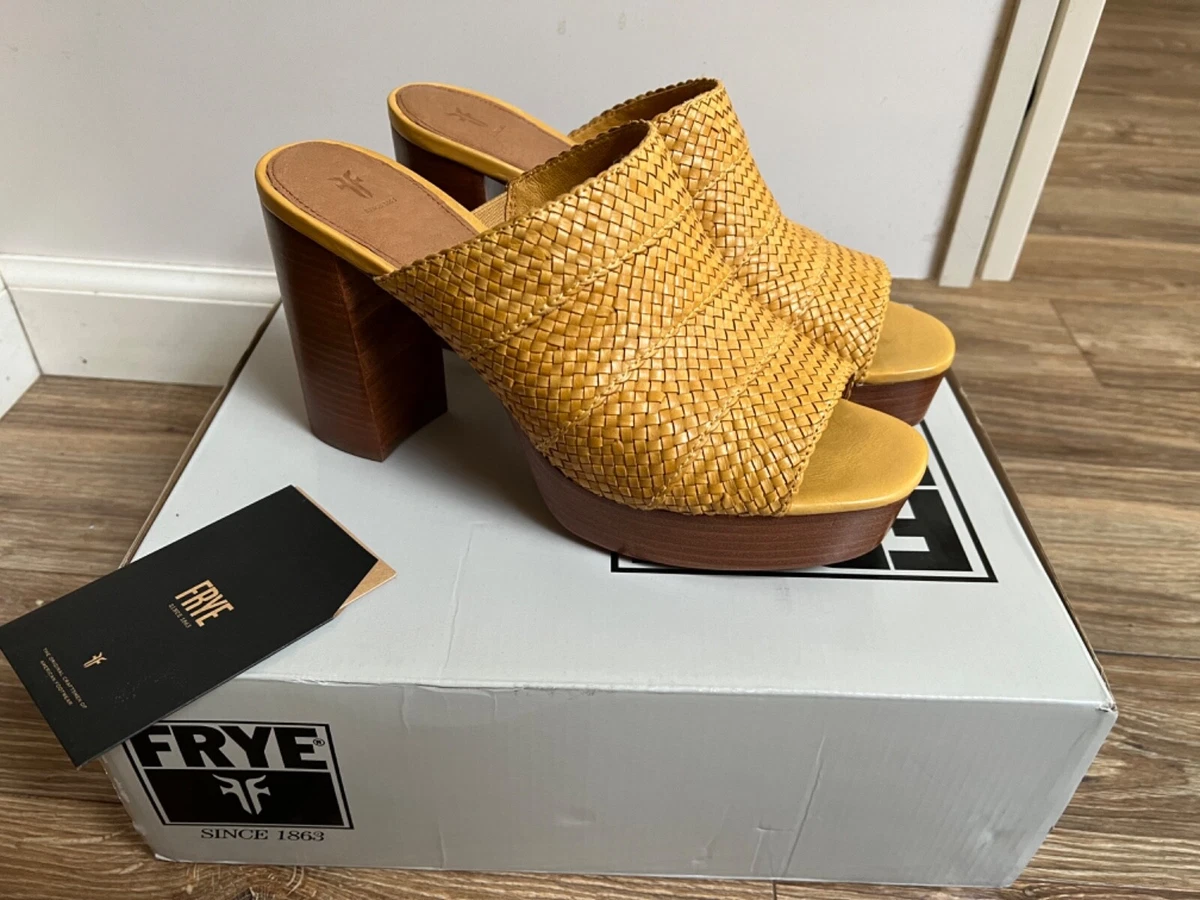 Frye katie woven slide clearance