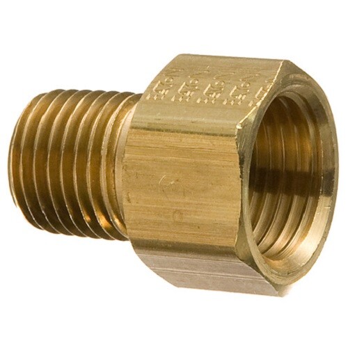 Aeroquip Weatherhead 202X8X8 Brass 1/2" Inverted Flare Male Connector Fitting