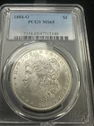 1884-O Morgan Silver Dollar $1 - PCGS MS65 - # 7154.65/47515140