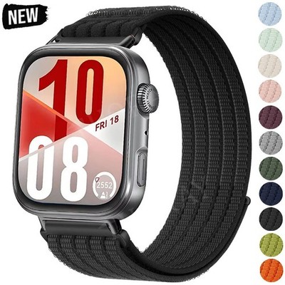 Für Huawei Watch Fit 5 / 5 Pro / Fit 4 / 4 Pro / 3 Nylon Loop Armband Ersatzband