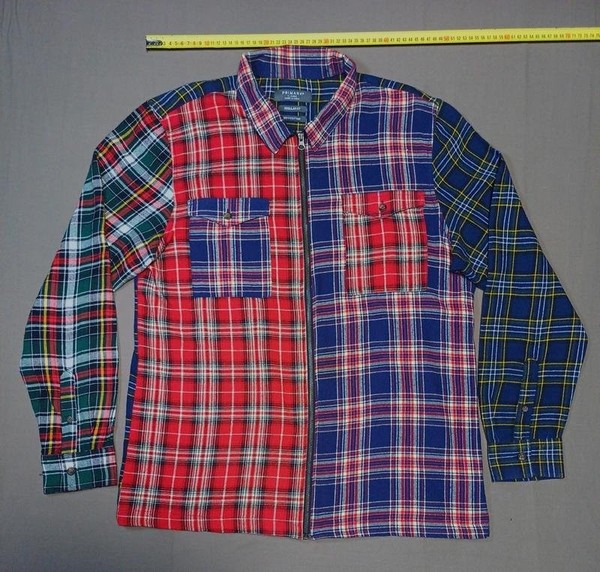 Men Primark Shirt Multicolor Cotton 42 / XL / 50