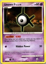 Unown [K] 68/132 Secret Wonders