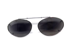 Unbranded Oval Classic Clip-On Expandable Shade  Metal  Black 56-11