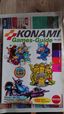 Konami Games Guide 1993 - NES GB SNES MD