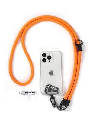 project-cb Cell Phone Lanyard ×1, Tether Tab ×2, Universal Long, Orange
