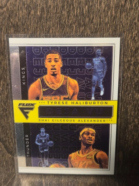 2020 Flux "deja Vu" Shai Gilgeous-alexander / Tyrese Haliburton RC Rookie