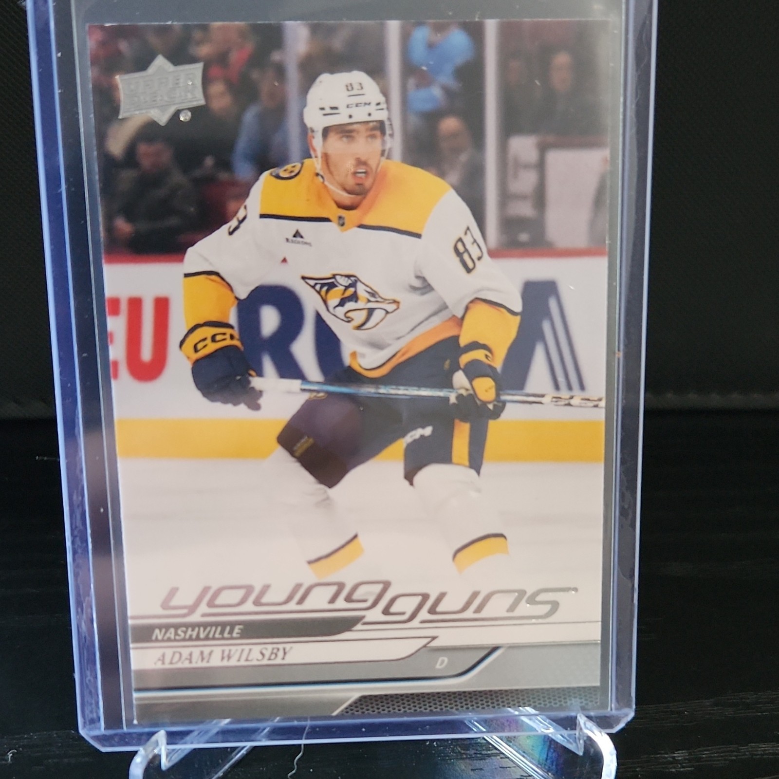 2024-25 Upper Deck Extended Series - Young Guns Adam Wilsby #720 Predators