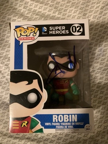 Funko Pop! Robin Signed Chris O'Donnell PSA/DNA Rare Batman