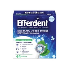 Efferdent Retainer Cleaning Tablets, Denture Cleaning Tablets for Dental Applian