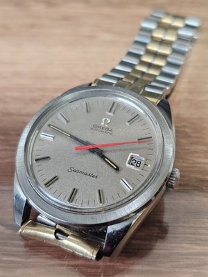 1968 Omega Seamaster Automatic 168.022 Cal 563 Vintage Watch Red Seconds Hand