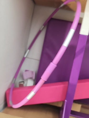 American Girl McKenna’s Balance Beam and Bar Gymnastics Set with Box + hula hoop - Picture 8 of 10