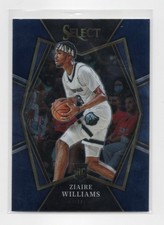 2021-22 Panini Select #181 Ziaire Williams Blue (Retail Base)