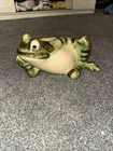 Vintage Brush McCoy Pottery Frog Planter LARGE Lounging Reclining Garden Decor