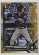 2022 Bowman Draft Gold 25/50 Jonatan Clase #BD-30 11o2
