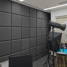12X Soundproofing Acoustic Foam Tiles Wall Panels Studio KTV Sound Proofing Pad