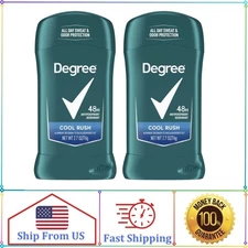 Degree Men Original Cool Rush Twin Pack Deodorant 2.7 oz (pack of 2)