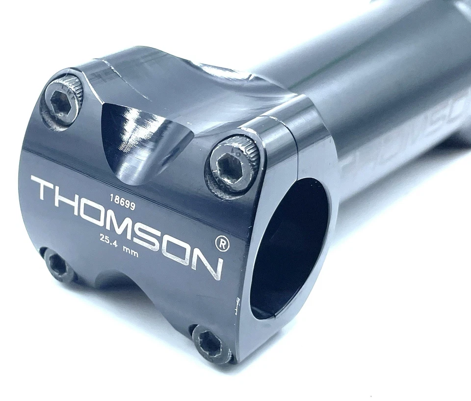 Thomson Elite Stem 5° x 130mm x 25.4 Mountain Bike Stem SM-E104 USA Made - Image 3 of 4