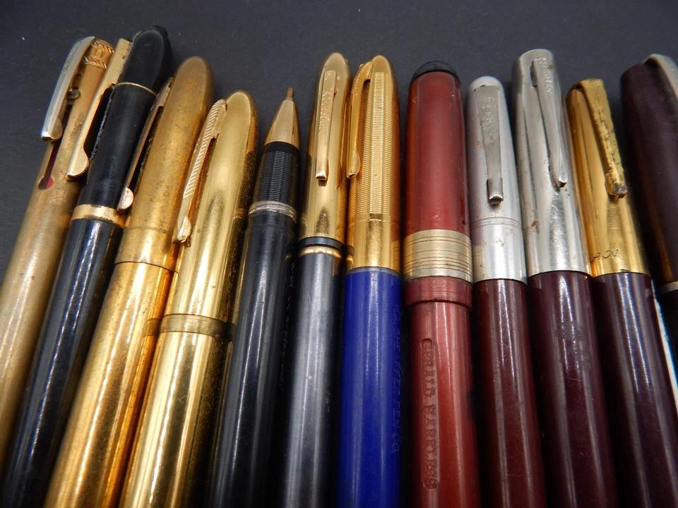 Lote de 12 piezas - Bolígrafos vintage surtidos - Piezas y reparación Foto 3 de 4