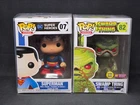 Funko Pop! DC Heroes Superman #07 Swamp Thing #82 Exclusive Glows In The Dark