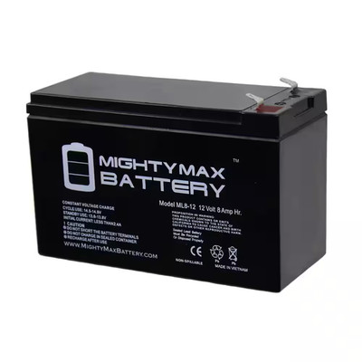 12-Volt 8Ah Battery Replacement for Texas Hunter 300Lb Trophy Deer Feeder
