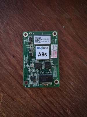NovaStar A8s LED Receiving Card & Nuts Set - WORKING