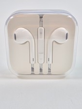 Apple iPhone EarPods Wired Earbuds 3.5mm Jack White Unused Comes w/ Plastic Case