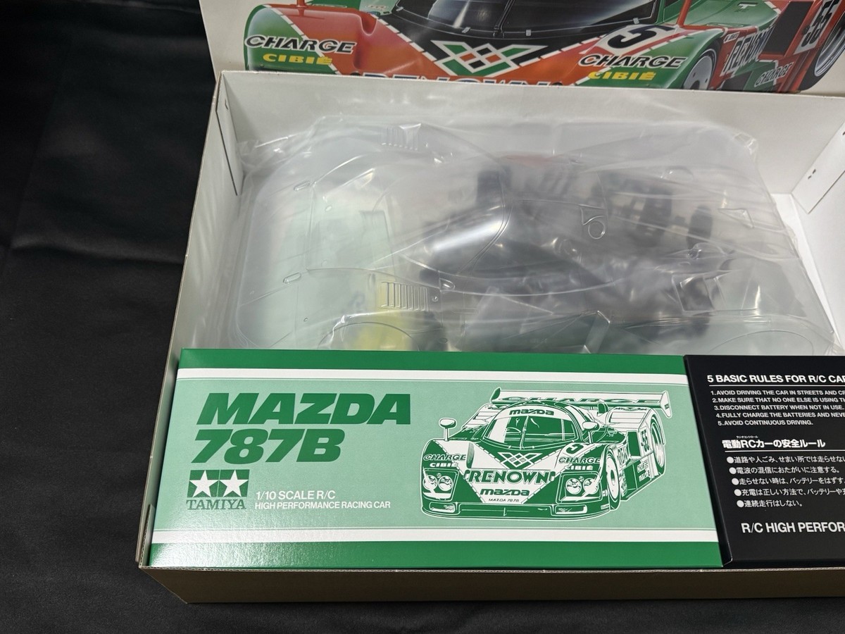 TAMIYA ITEM47518 1/10 Scale RC Racing Car MAZDA 787B Made in Japan
