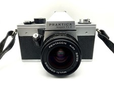 Praktica Super TL 2 35mm Analog SLR Pentacon 29mm f/2.8 M42 Silber - Gut