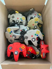 Lot of 30 Nintendo N64 Controllers (For Parts/Repairs) OEM Official Nintendo
