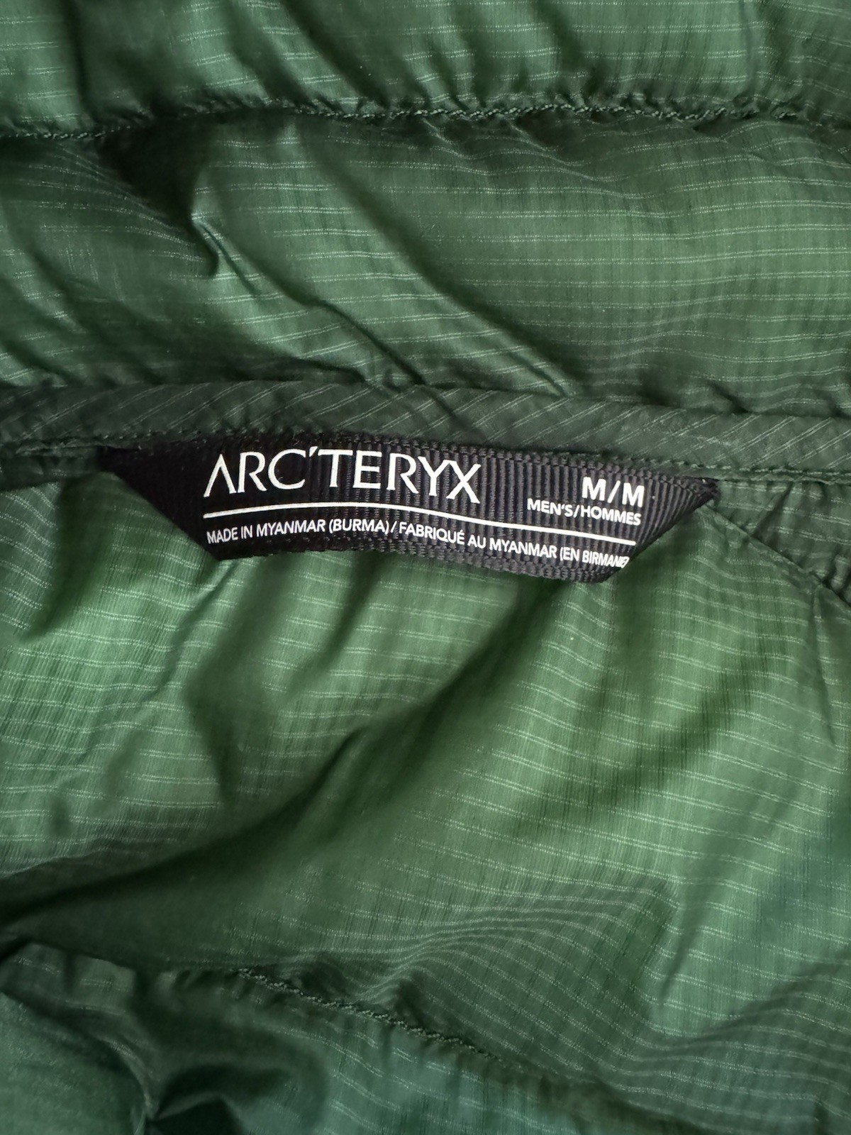 Arcteryx Cerium LT Hoody Puffer Jacket Forest Green Men’s Medium thumbnail 6