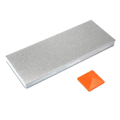 #ad #ad 169H Large 8quot; x 3quot; Dual Grit Diamond Sharpening Stone – Extra Coarse 220 amp; Fi... $71.34